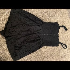 Black romper/dress from hollister